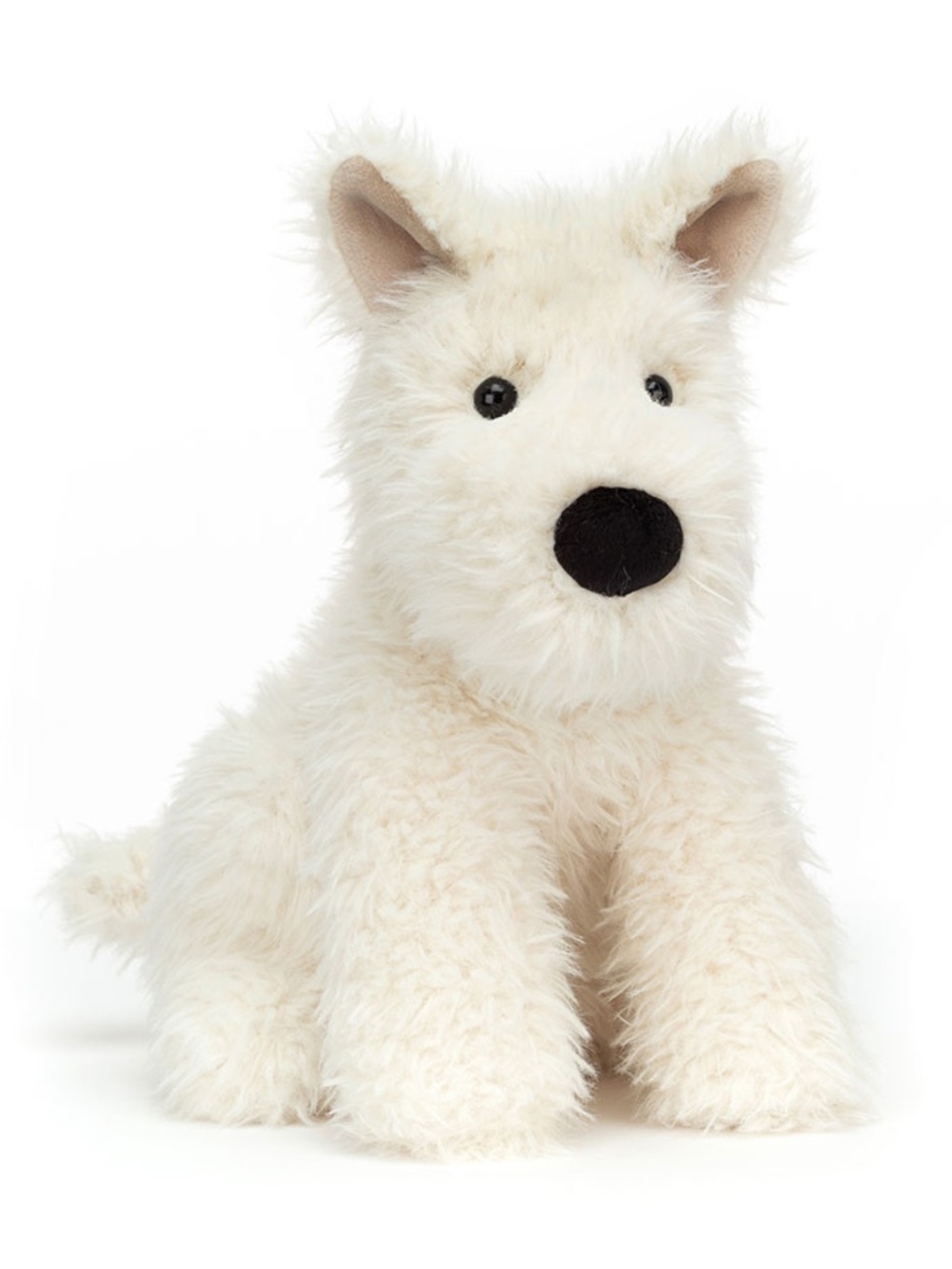 Jellycat Cream Munro Scottie Dog Plush NWT (comes with dust bag)